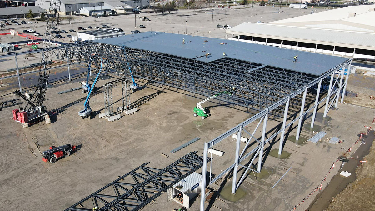 Ohio Convention Center longspan joists