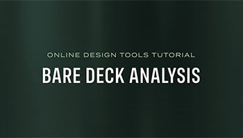 Bare Deck Analysis Tool