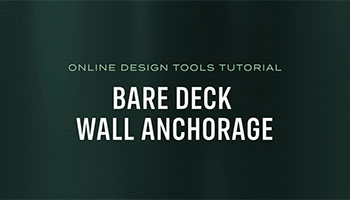 Bare Deck Wall Anchorage Tool